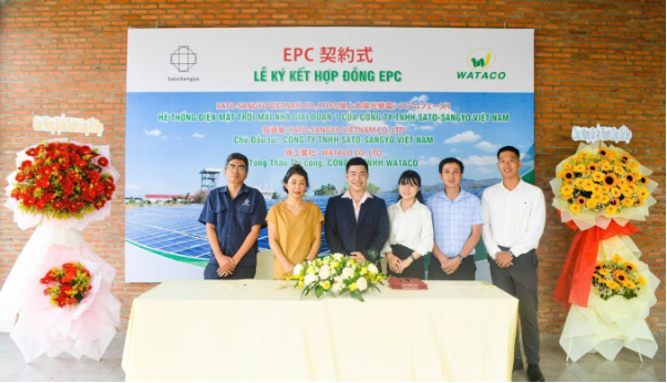 Sato-Sangyo và Wataco hợp tác thúc đẩy năng lượng xanh- Ảnh 2.