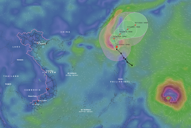 Biển Đông có thể đón bão mạnh vào đầu tuần tới- Ảnh 1.