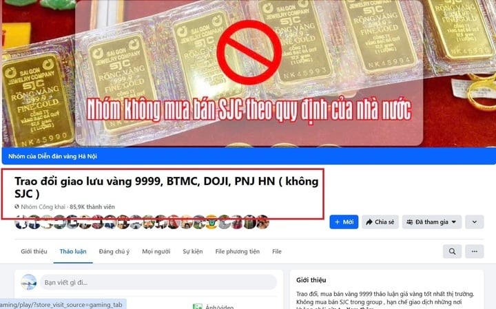 Khách mua bán nhộn nhịp trên 'sàn vàng' tự phát, chuyên gia cảnh báo- Ảnh 1.