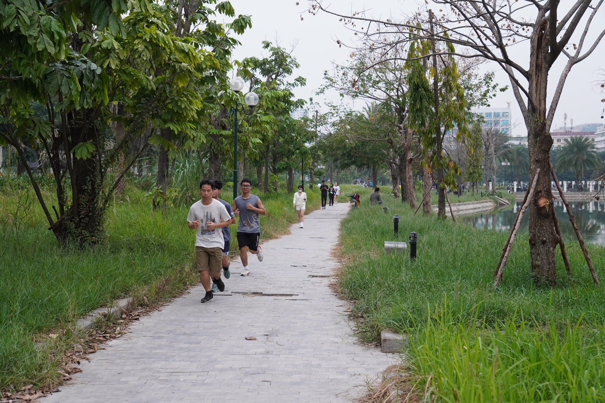 Hà Nội: Công viên gần 1.000 tỷ đồng xuống cấp, cỏ mọc kín lối đi- Ảnh 8.