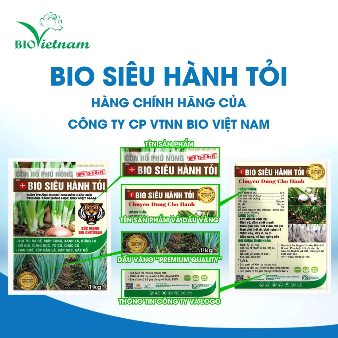 Bio Việt Nam khuyến cáo về hàng giả các sản phẩm của công ty- Ảnh 1.