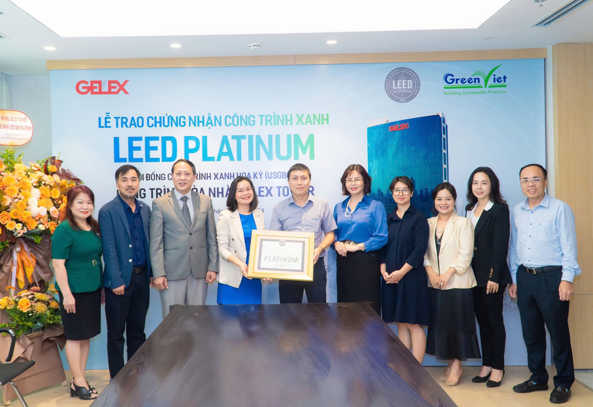 Toà văn phòng của GELEX đạt tiêu chuẩn LEED Platinum- Ảnh 1.