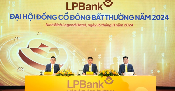 ĐHĐCĐ bất thường năm 2024 LPBank: Quyết định phát hành cổ phiếu trả cổ tức tỷ lệ 16,8%, đầu tư cổ phiếu thuộc danh mục VN30