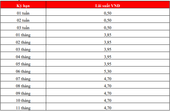 Một ngân hàng tăng lãi suất tiết kiệm hôm nay ngày 19/11: Cao nhất 8,1%/năm- Ảnh 1.