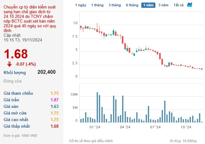 Cổ phiếu Rạng Đông Holding (RDP) rơi vào diện đình chỉ giao dịch- Ảnh 1.