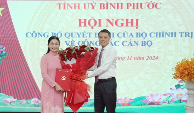 Bà Tôn Ngọc Hạnh giữ chức Bí thư Tỉnh ủy Bình Phước- Ảnh 1.