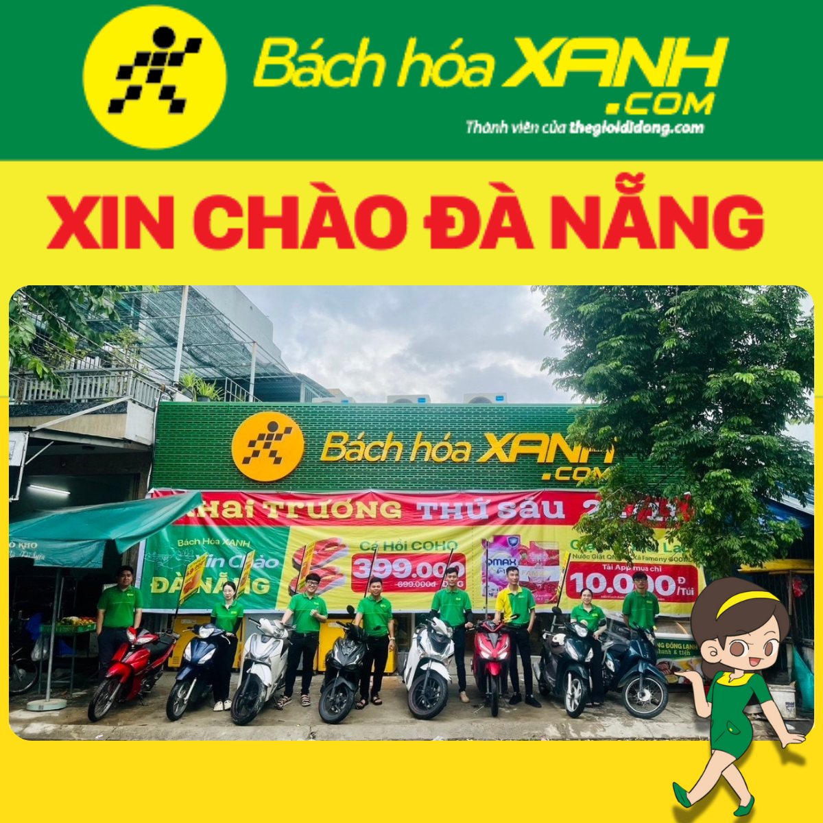 Bách Hoá Xanh rầm rộ đổ bộ miền Trung sau tuyên bố của Chủ tịch Nguyễn Đức Tài: Đà Nẵng mở màn- Ảnh 1.