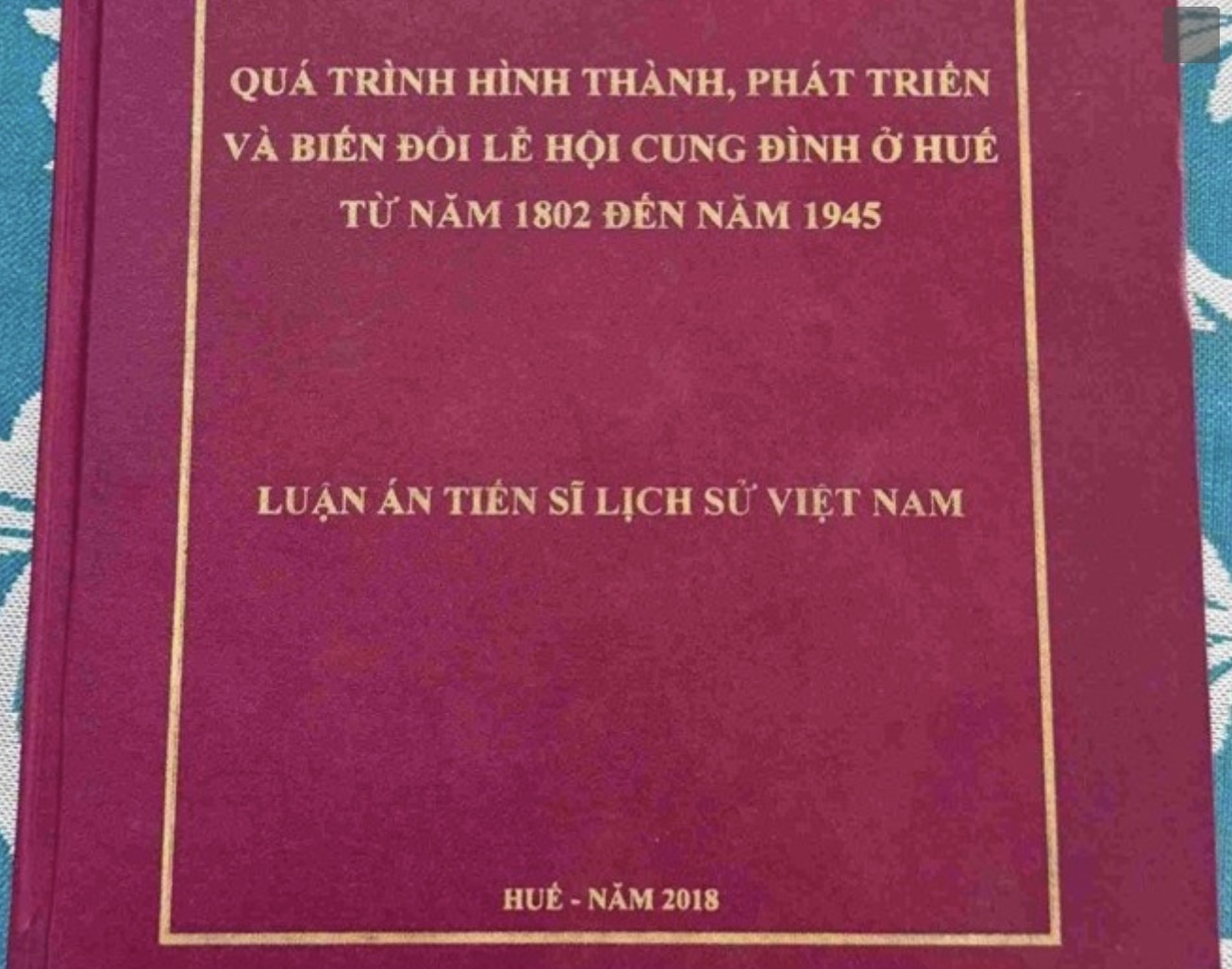 Đại học Huế giải thích kết luận luận án tiến sĩ đạo văn 12 trang- Ảnh 1.