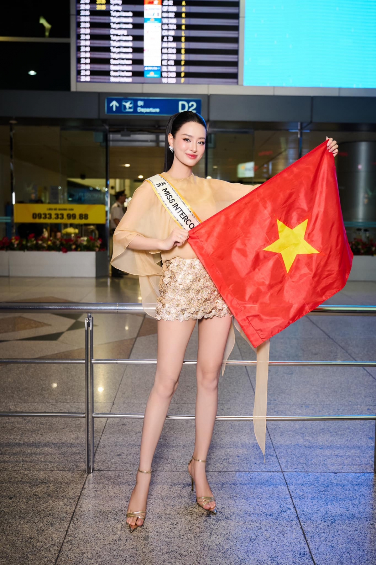 Thời trang của Bùi Khánh Linh tại Miss Intercontinental 2024- Ảnh 1.