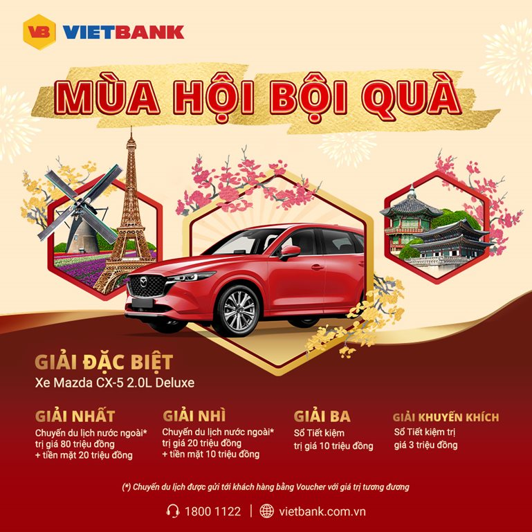 71 Khách hàng Vietbank nhận giải thưởng trị giá hàng tỷ đồng- Ảnh 2.