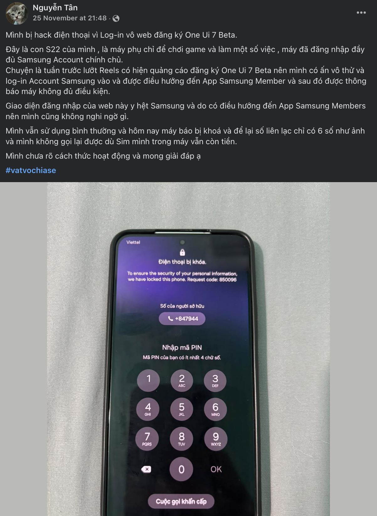 Người dùng Samsung tại Việt Nam bị lừa khóa điện thoại: Ngay cả người am tường công nghệ cũng "dính bẫy"- Ảnh 4.