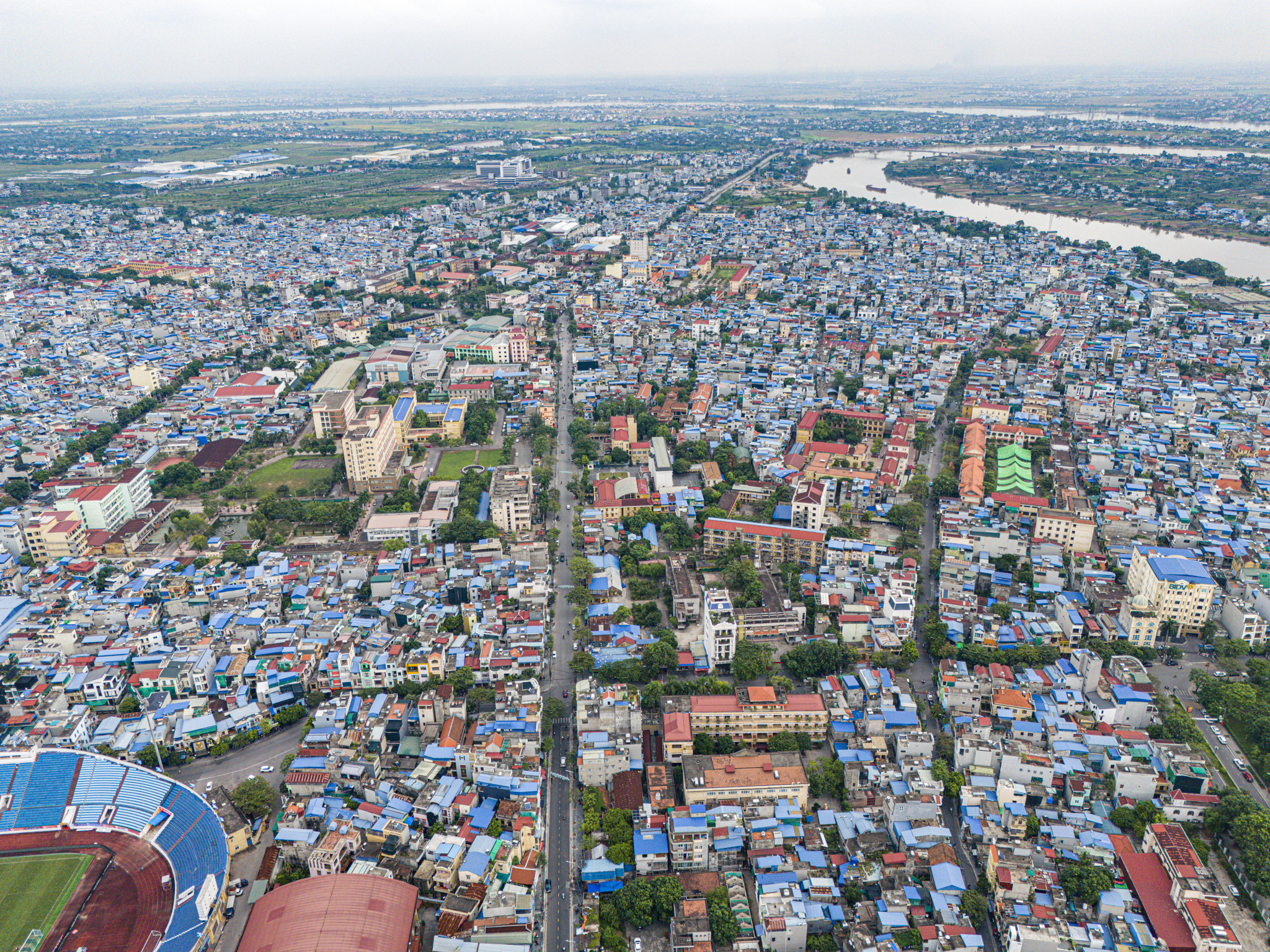 Toàn cảnh khu đất rộng gấp 2 lần quận Hoàn Kiếm, chuẩn bị được đại bàng đến làm khu công nghiệp ở Nam Định- Ảnh 1.