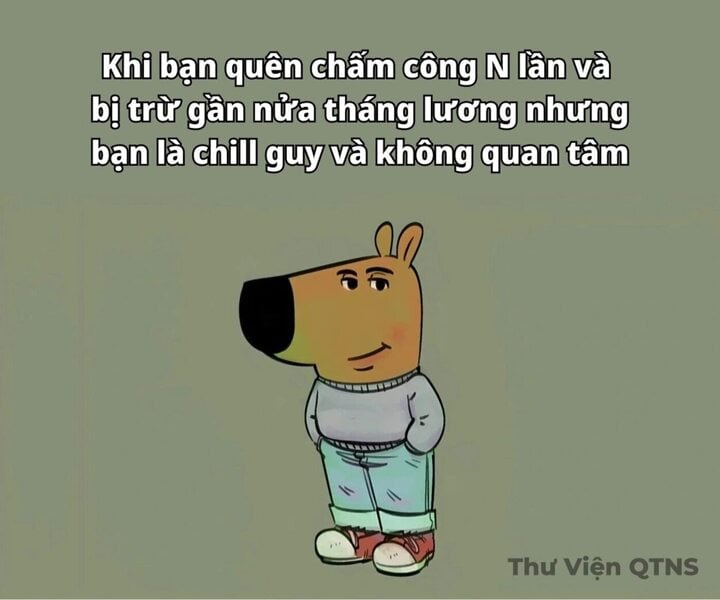 Vì sao meme 'Chill guy' gây sốt điên đảo trên mạng xã hội?- Ảnh 3.