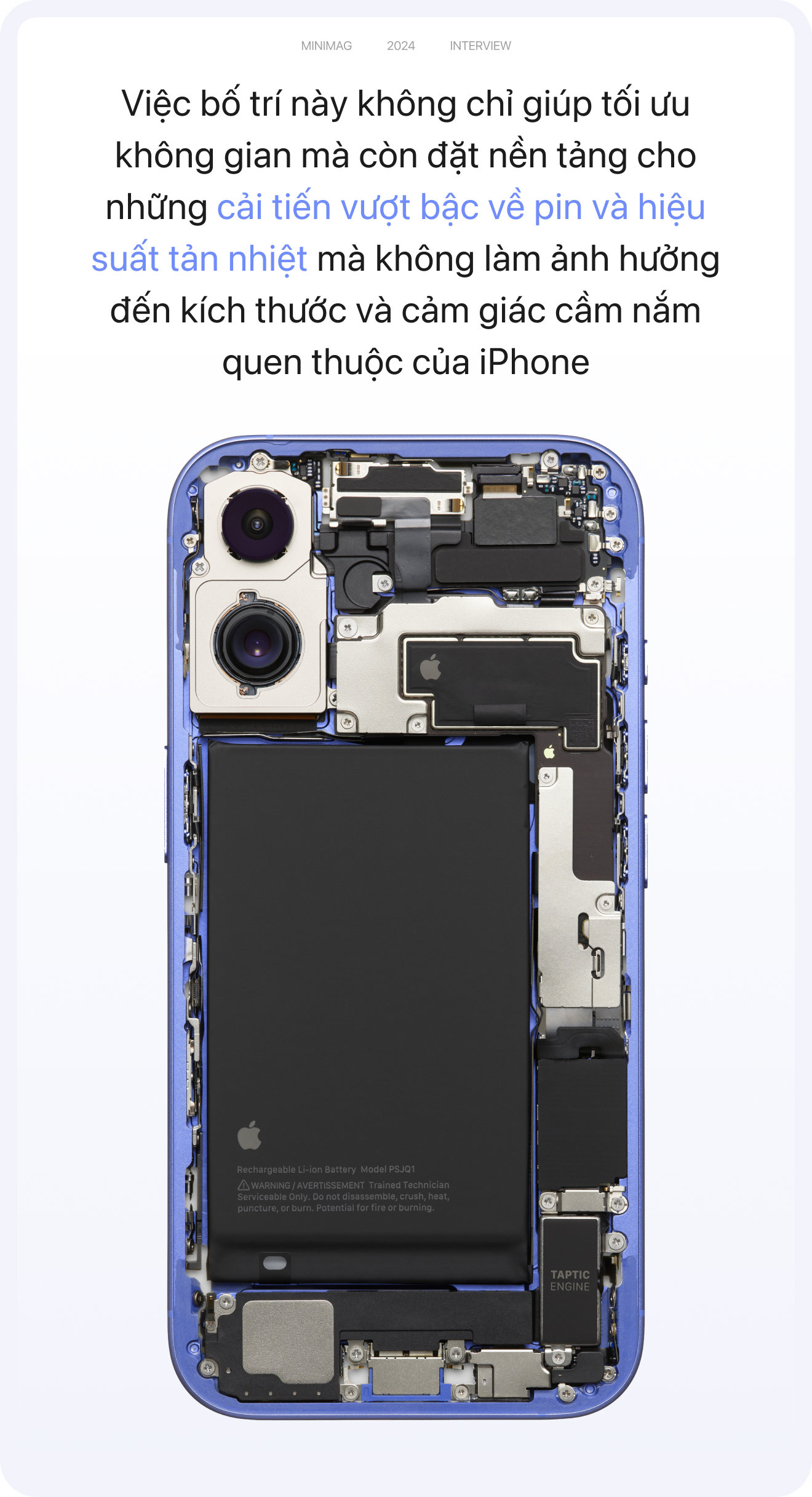 [Phỏng vấn độc quyền] Bí mật đằng sau camera iPhone 16 đặt dọc và chia sẻ thú vị từ Phó Chủ tịch Thiết kế Sản phẩm iPhone gốc Việt- Ảnh 6.