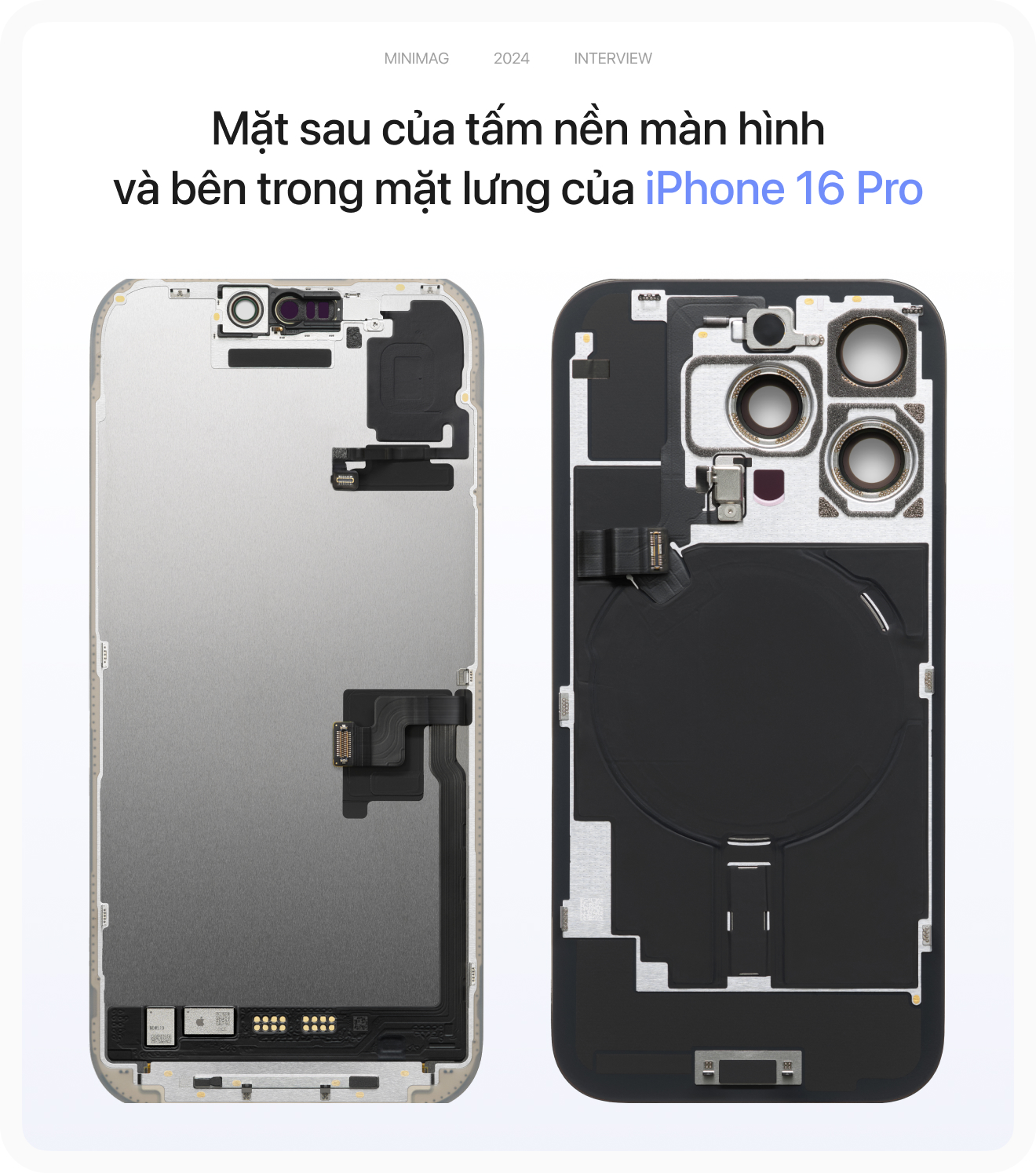 [Phỏng vấn độc quyền] Bí mật đằng sau camera iPhone 16 đặt dọc và chia sẻ thú vị từ Phó Chủ tịch Thiết kế Sản phẩm iPhone gốc Việt- Ảnh 11.