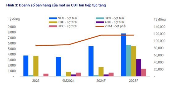 VIS Rating: Doanh số bán hàng của chủ đầu tư Vinhomes, Nam Long, Khang Điền, An Gia, Hà Đô tăng lên, chủ yếu ở các phân khúc cao cấp- Ảnh 2.