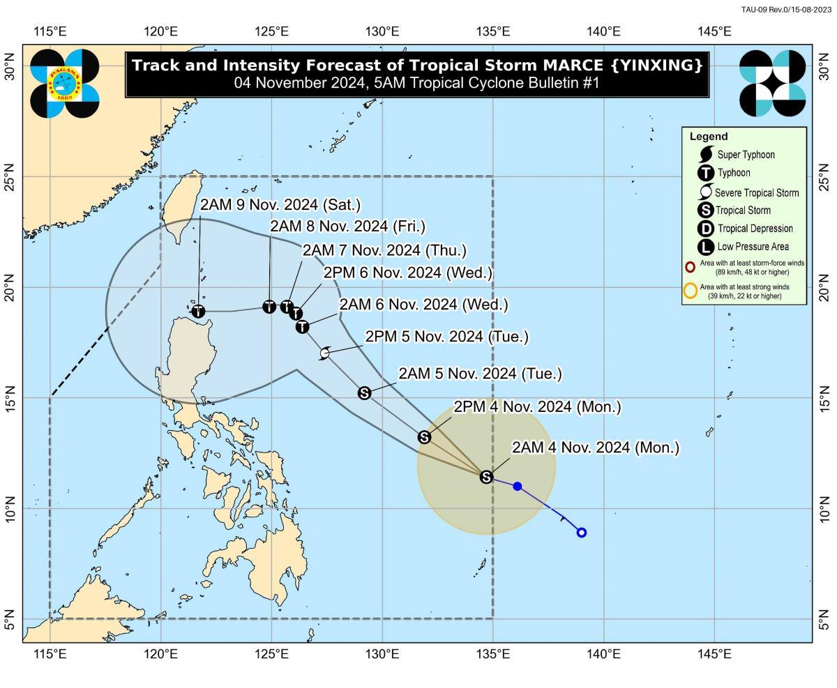 Áp thấp gần Philippines mạnh lên thành bão, có thể thành cuồng phong- Ảnh 1.