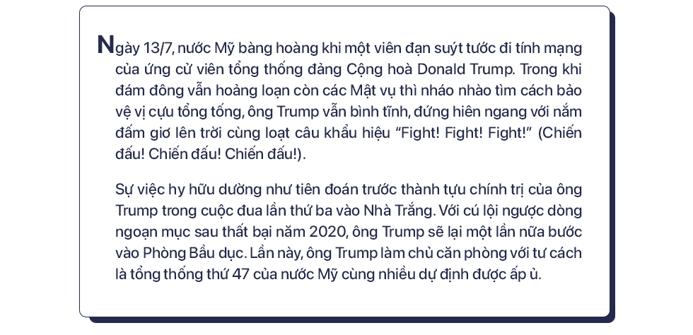 Hiên ngang khi sống sót sau phát súng định mệnh: "Người được chọn" Donald Trump viết nên lịch sử chính trường Mỹ- Ảnh 1.