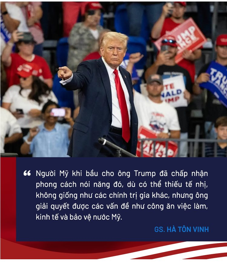 GS. Hà Tôn Vinh giải mã chiến thắng của Donald Trump, cú ‘quay xe’ của tỷ phú Elon Musk và chuyện những người Mỹ ủng hộ lặng lẽ vào phút chót- Ảnh 8.