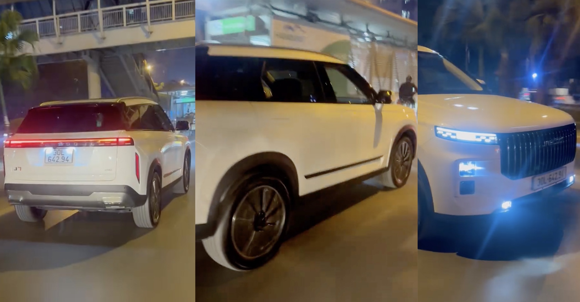 Jaecoo J7 đã ra biển, lăn bánh trên đường phố Việt Nam, dễ mở bán sớm đấu CR-V bằng 2 bản xăng, hybrid, có AWD- Ảnh 1.