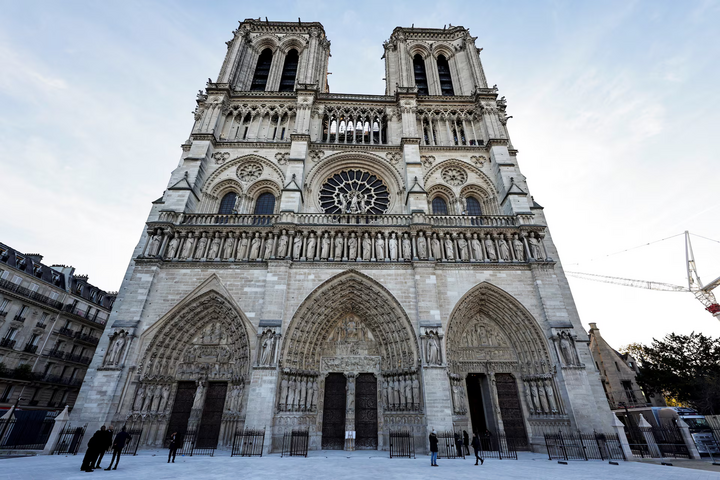 'Dự án thế kỷ' đưa Nhà thờ Đức Bà Paris trở lại sau 5 năm vụ cháy thảm hoạ- Ảnh 1.