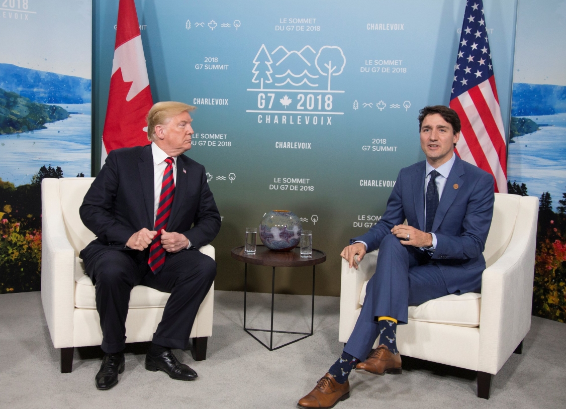 Tổng thống đắc cử Mỹ Donald Trump gặp Thủ tướng Canada sau đe dọa áp thuế- Ảnh 1.