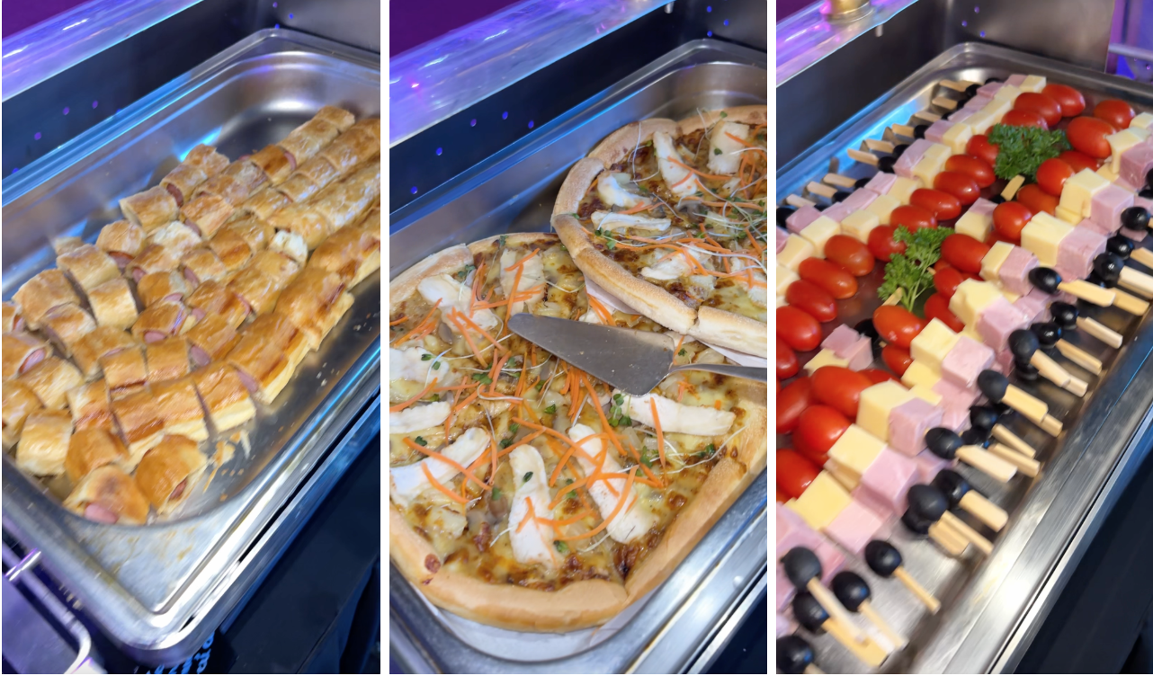 Cận cảnh quầy buffet của hạng vé 10 triệu concert Anh Trai Say Hi: Tiệc finger food sang chảnh đủ món- Ảnh 2.