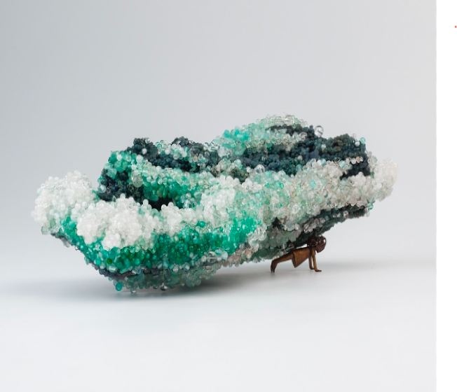 Dùng thủy tinh tái chế cho tác phẩm nghệ thuật, triển lãm của một nghệ sĩ Việt đang thu hút giới tinh hoa Monaco- Ảnh 5.