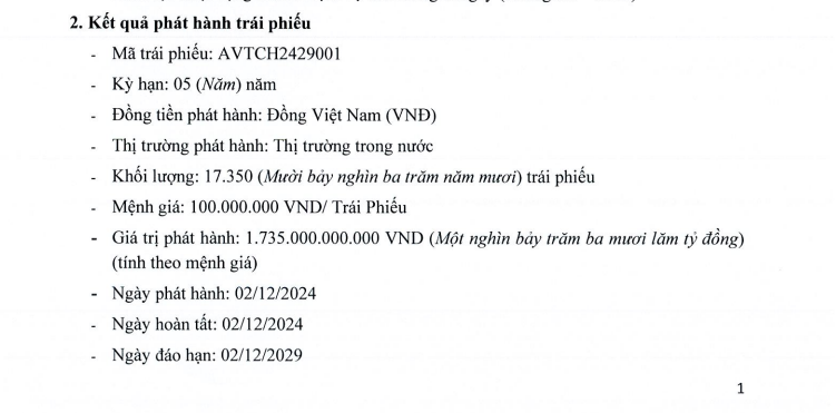 Doanh nghiệp kín tiếng phát hành hơn 1.700 tỷ đồng trái phiếu- Ảnh 1. Doanh nghiệp kín tiếng phát hành hơn 1.700 tỷ đồng trái phiếu- Ảnh 1.