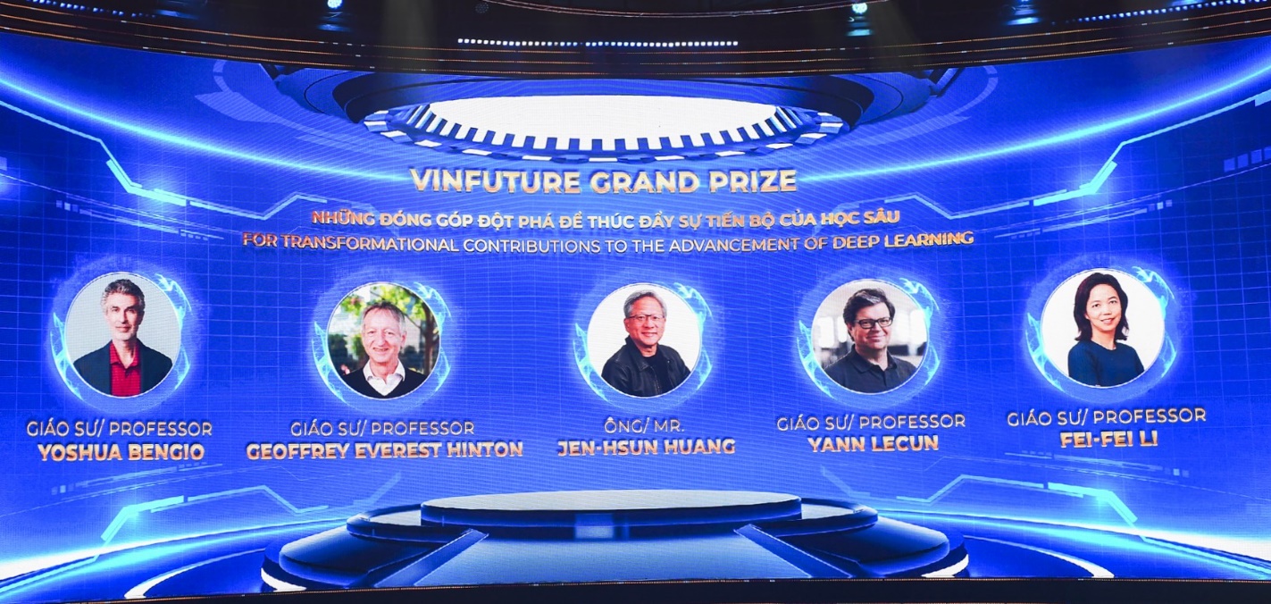 VinFuture: Giải thưởng đầu tiên tôn vinh 3 nền tảng quan trọng của AI- Ảnh 1. VinFuture: Giải thưởng đầu tiên tôn vinh 3 nền tảng quan trọng của AI- Ảnh 1.