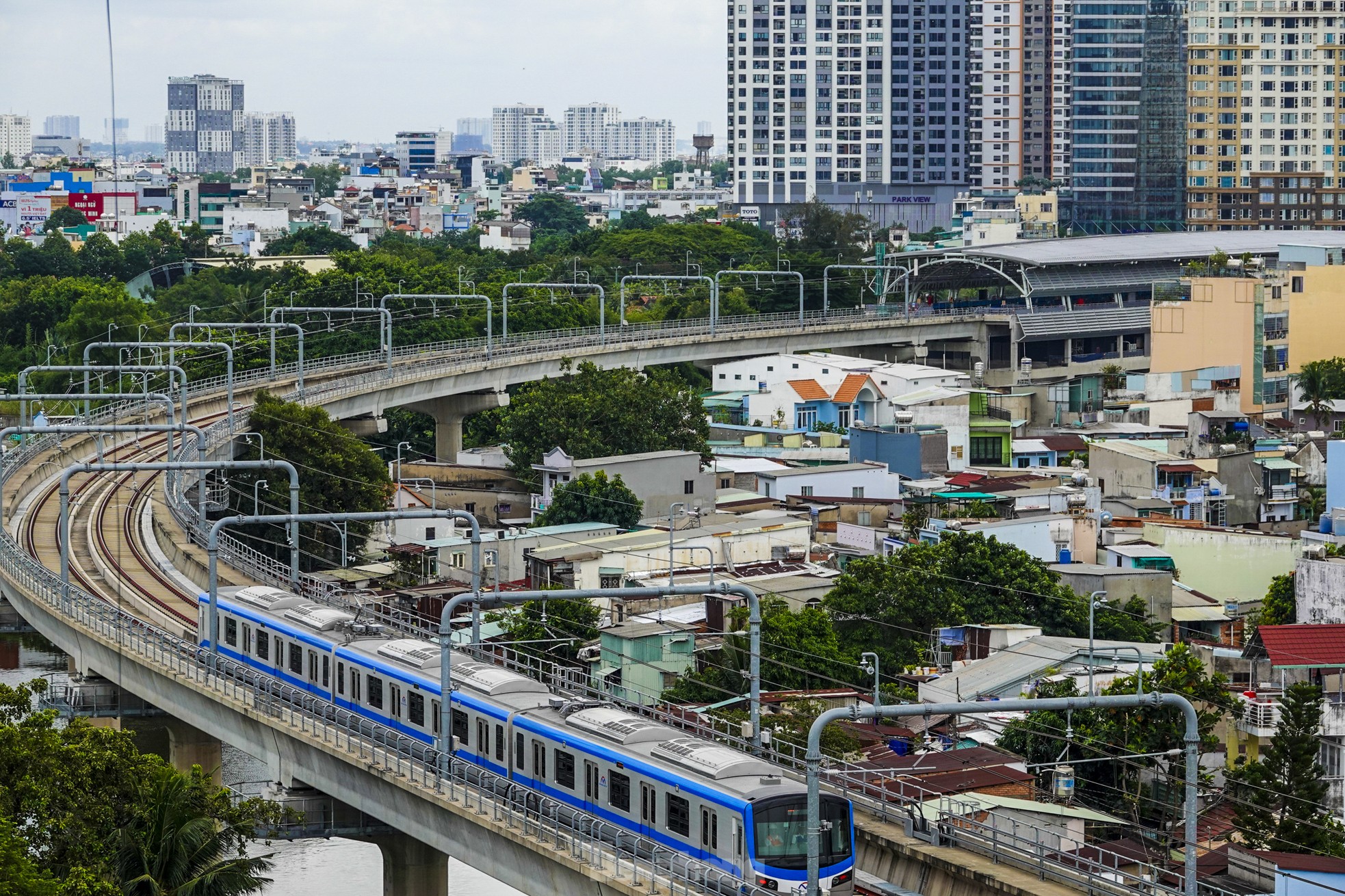 Nhìn trên cao toàn tuyến metro số 1 Bến Thành - Suối Tiên- Ảnh 7.