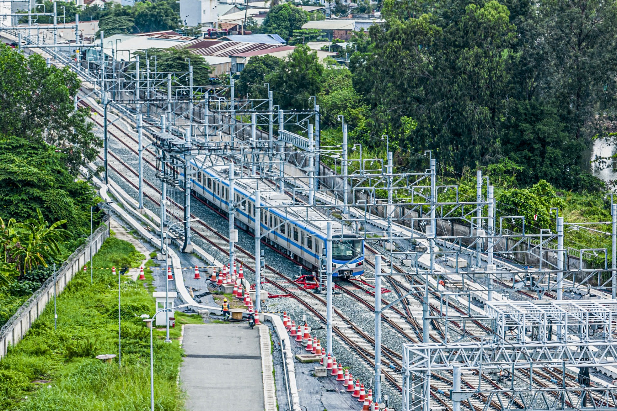 Nhìn trên cao toàn tuyến metro số 1 Bến Thành - Suối Tiên- Ảnh 15.