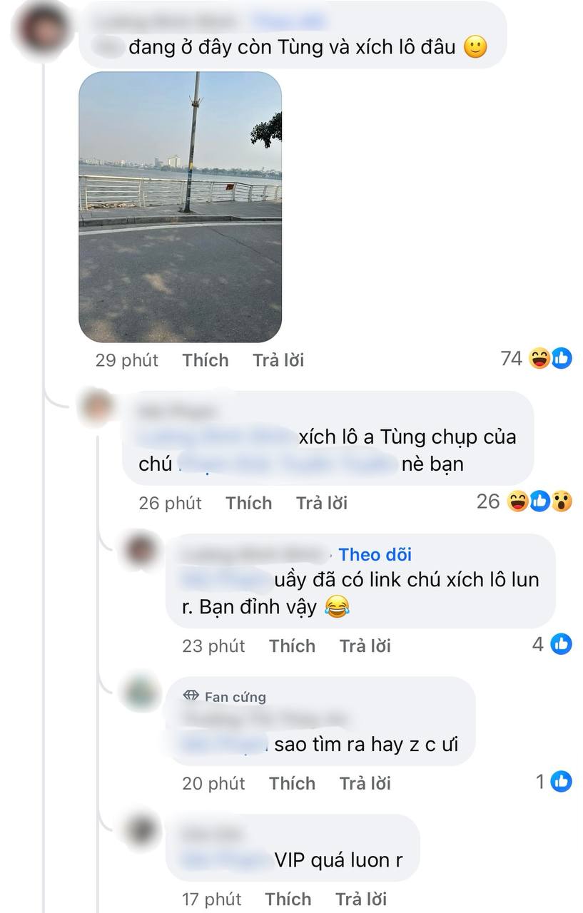 Sơn Tùng M-TP thả ảnh check-in Hồ Tây: Fan 