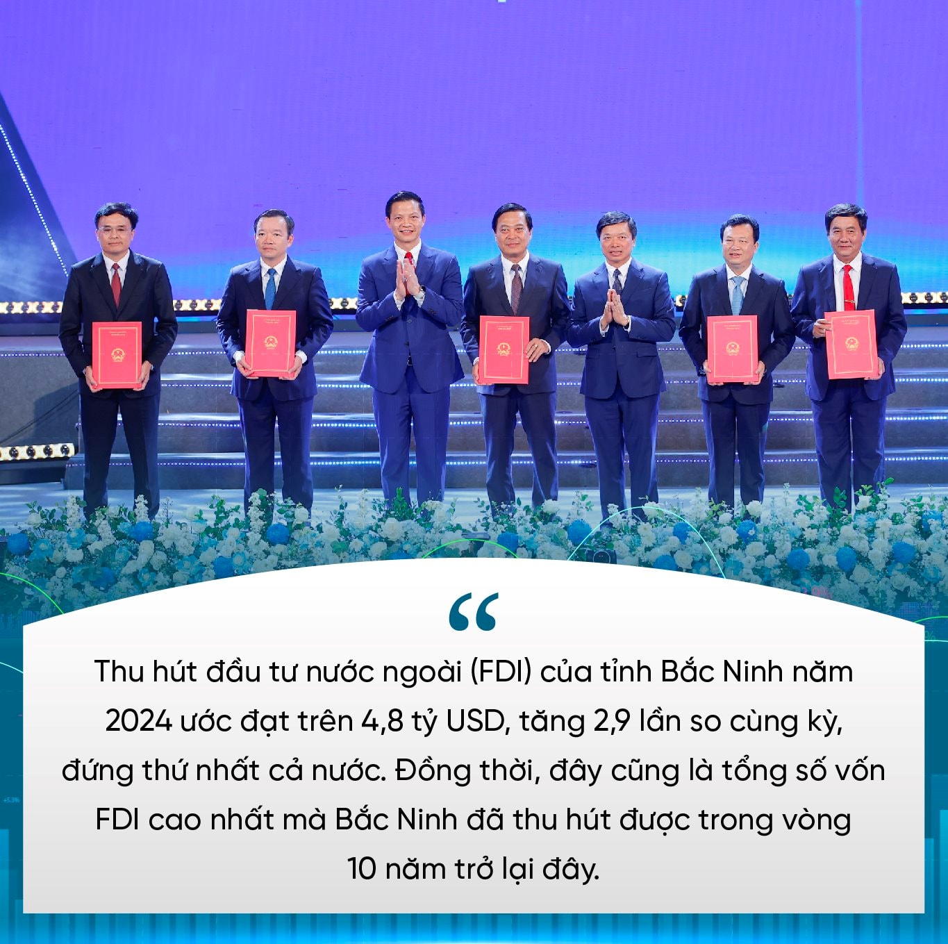 FDI đạt mức kỷ lục trong vòng 1 thập kỷ và chiến lược “Hai ít - Ba cao - Bốn sẵn sàng - Một không” của Bắc Ninh- Ảnh 3.