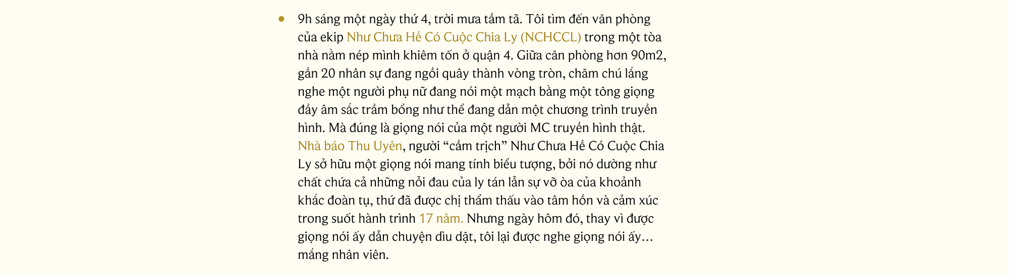 Ekip Như Chưa Hề Có Cuộc Chia Ly “Chúng tôi chỉ kể lại những câu chuyện về sự tử tế và lòng nhân ái- Ảnh 1.