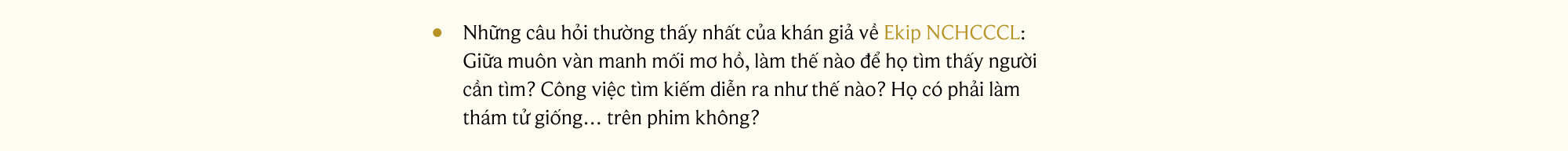 Ekip Như Chưa Hề Có Cuộc Chia Ly “Chúng tôi chỉ kể lại những câu chuyện về sự tử tế và lòng nhân ái- Ảnh 3.