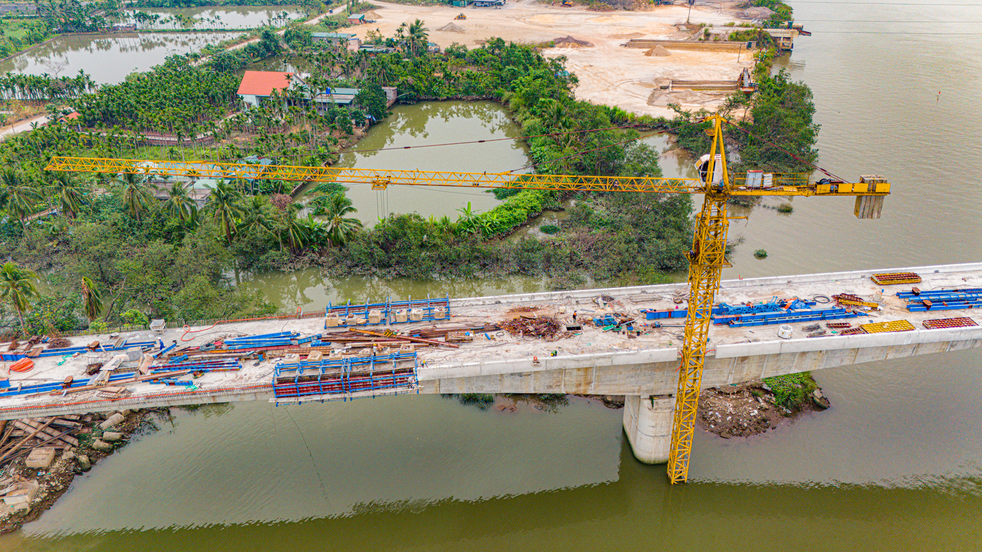 Ngắm dự án 1.300 tỷ sắp hoàn thành, nối Hải Phòng với tỉnh sẽ lên thành phố trực thuộc trung ương- Ảnh 4.