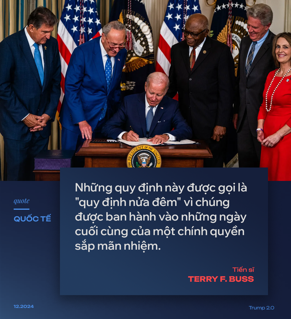 Quà chia tay ông Biden dành cho ông Trump: Những quy định "nửa đêm" và ví von nước Mỹ nên trở thành Úc- Ảnh 3.