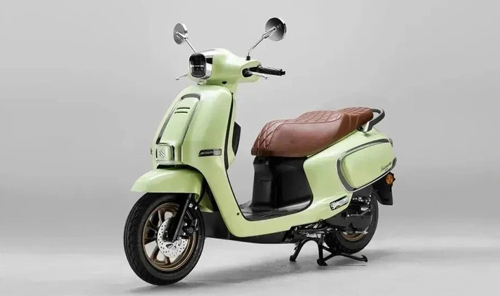 Xe ga siêu tiết kiệm xăng của Suzuki xịn thế này đây, đẹp ngang Vespa nhưng giá rẻ như Honda Vision- Ảnh 1.