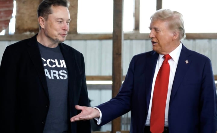 Ông Trump bác khả năng Elon Musk trở thành Tổng thống Mỹ- Ảnh 1.