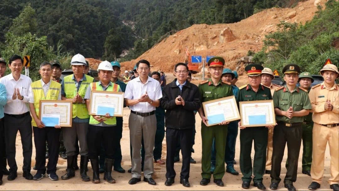 Hiện trạng đèo Khánh Lê nối Nha Trang - Đà Lạt sau 1 tuần sạt lở- Ảnh 10.