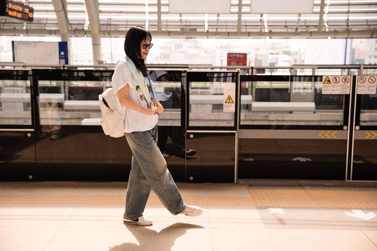 Đổ gục trước loạt góc check-in tại Metro Bến Thành - Suối Tiên: Lên hình vừa ngầu vừa điện ảnh chẳng thua kém gì nước ngoài- Ảnh 16.