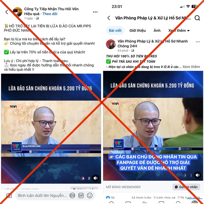 Xuất hiện chiêu lừa mới "hỗ trợ lấy lại tiền" bị Tiktoker Mr Pips chiếm đoạt- Ảnh 2. Xuất hiện chiêu lừa mới "hỗ trợ lấy lại tiền" bị Tiktoker Mr Pips chiếm đoạt- Ảnh 2.