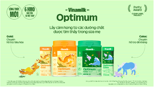 Vinamilk công bố cải tiến đột phá 6 HMO trong sản phẩm sữa công thức Optimum- Ảnh 1.