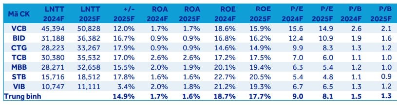 Dự báo chi tiết về ngành ngân hàng năm 2025: Lợi nhuận, lãi suất, thanh khoản, nợ xấu sẽ diễn biến thế nào?- Ảnh 2.