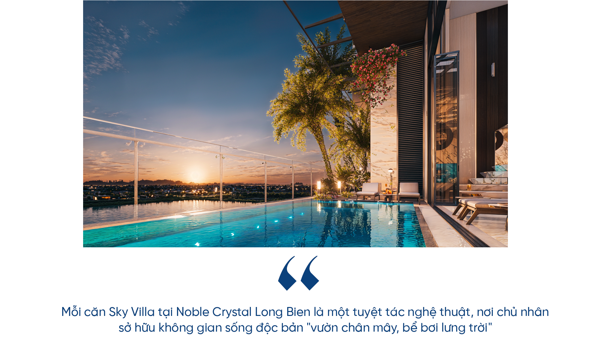 Noble Crystal Long Bien và đặc quyền riêng tư tuyệt đối tại những "BIỆT PHỦ TRÊN KHÔNG" độc bản- Ảnh 8.