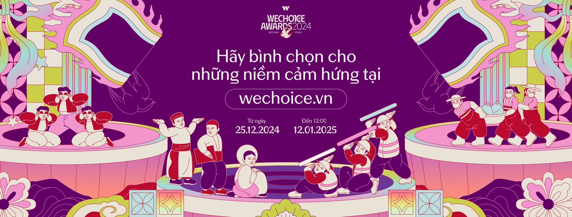 Chính thức mở cổng bình chọn các hạng mục Giải Trí tại  WeChoice Awards 2024: Cuộc đua gay cấn giữa các