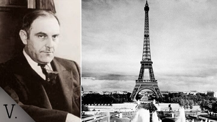 Tháp Eiffel hai lần bị kẻ siêu lừa đảo rao bán làm phế liệu- Ảnh 2.