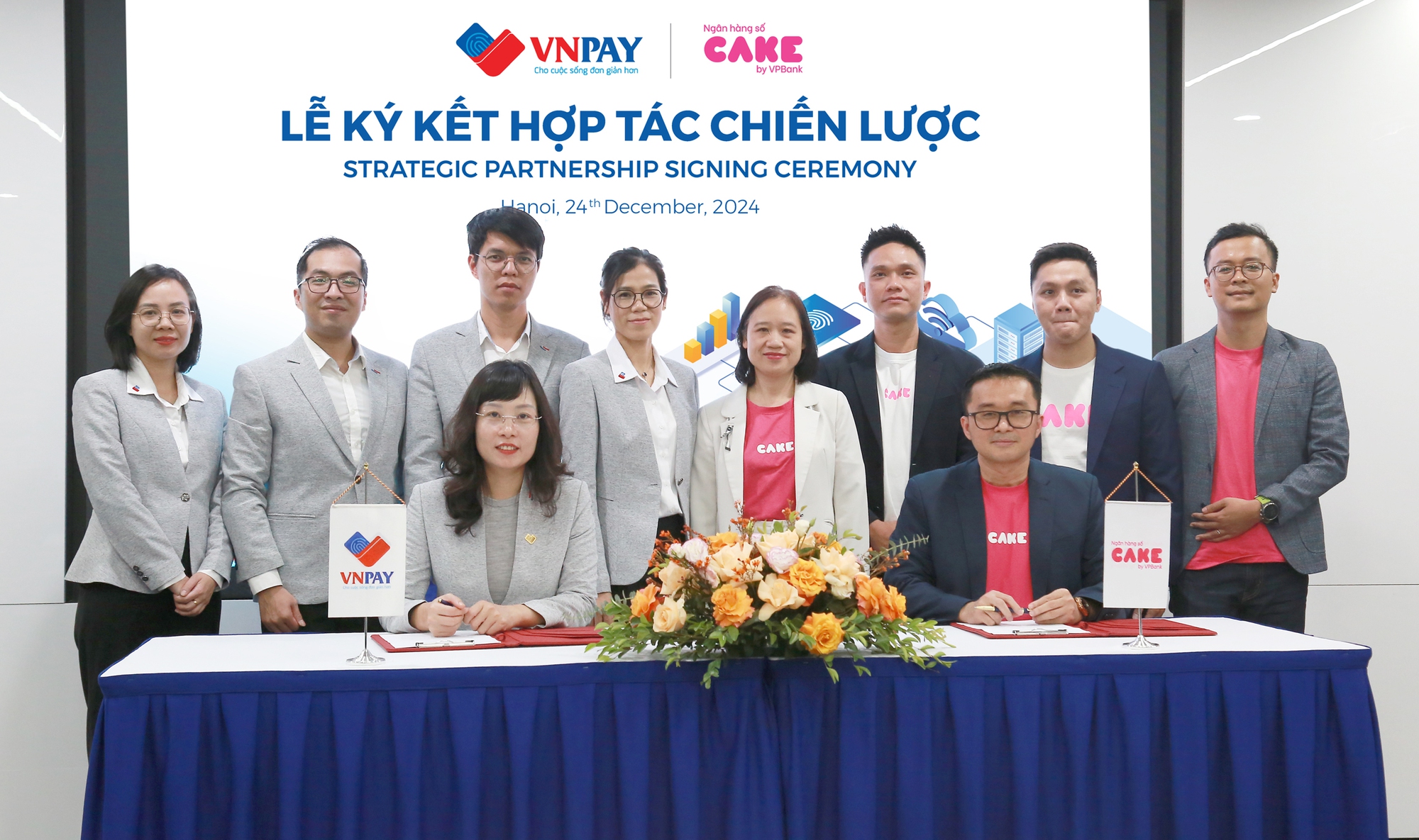 VNPAY và Ngân hàng số Cake hợp tác chiến lược, mở rộng trải nghiệm tài chính số trên ví VNPAY- Ảnh 1.