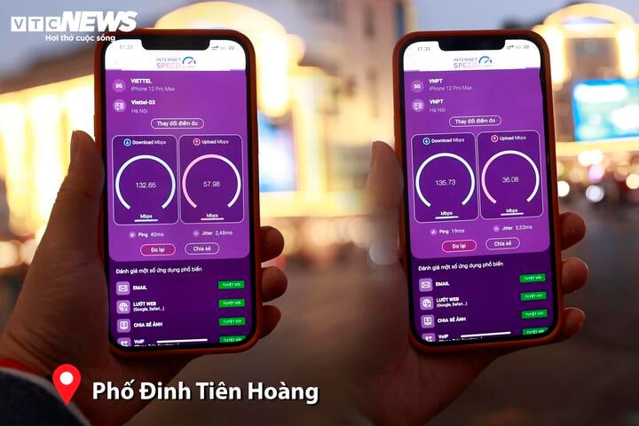 Bất ngờ với tốc độ 5G của 2 nhà mạng lớn vào giờ cao điểm- Ảnh 5.